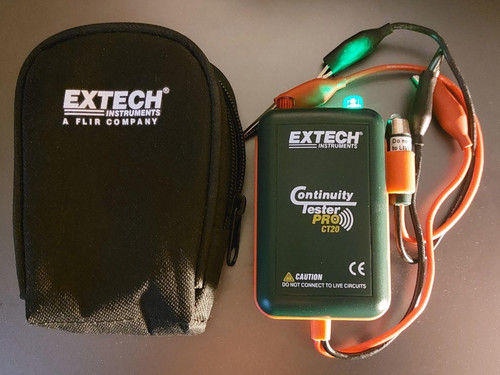 Extech ct20 continuity tester - continuity,