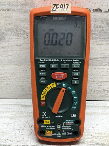 Extech mg300 cat insulation - mg300, iv