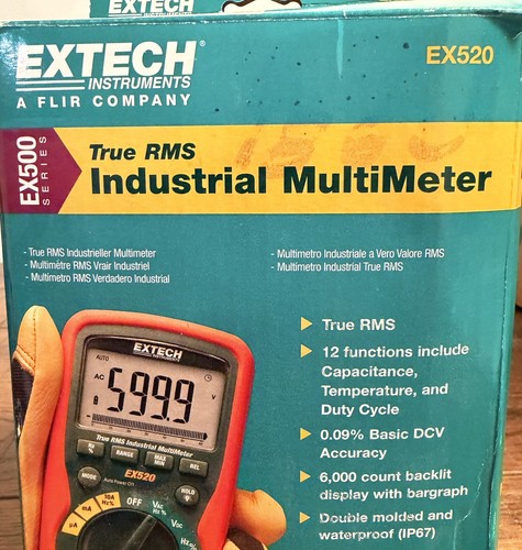 Extech ex520 multimeter brand - multimeter,