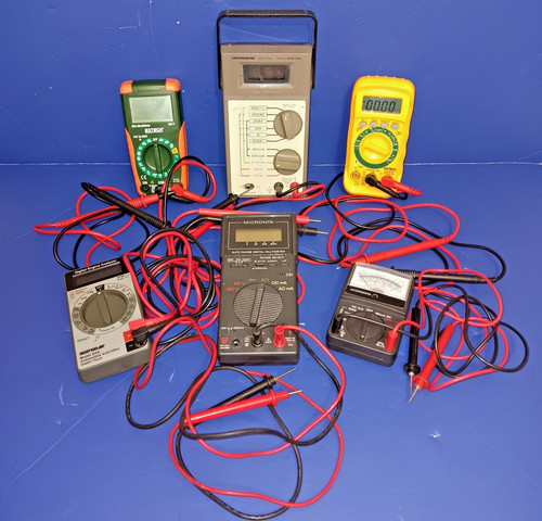 Multimeter lot piece with - piece,