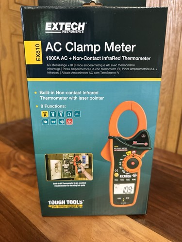Extech ex810 1000a clamp meter - extech,