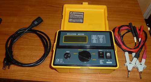 Milliohm meter extech 380460 - milliohm,
