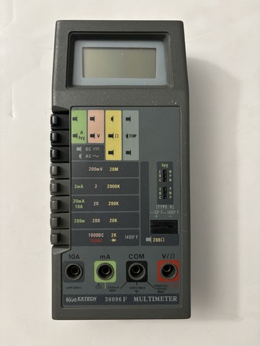 Extech 38096f multimeter - extech,
